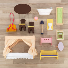 Load image into Gallery viewer, Dollhouse with Furniture for kids 120 x 42 x 14.5 cm (Model 1)