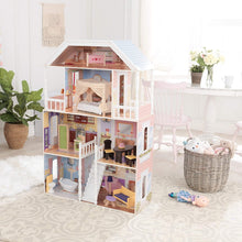 Load image into Gallery viewer, Dollhouse with Furniture for kids 120 x 42 x 14.5 cm (Model 1)
