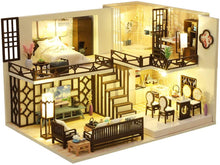 Load image into Gallery viewer, Dollhouse Miniature with Furniture Kit Plus Dust Proof and Music Movement - Creative Room (1:24 Scale Creative Room Idea)
