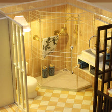 Load image into Gallery viewer, Dollhouse Miniature with Furniture Kit Plus Dust Proof and Music Movement - Creative Room (1:24 Scale Creative Room Idea)