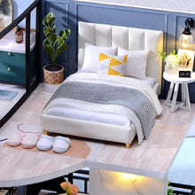 Load image into Gallery viewer, Dollhouse Miniature with Furniture Kit Plus Dust Proof and Music Movement - Cozy time