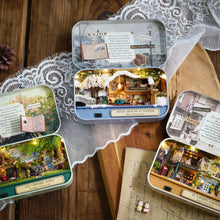 Load image into Gallery viewer, Box Theatre Doll House Furniture Miniature, 1:24 Dollhouse Kit for Kids (in Winter)