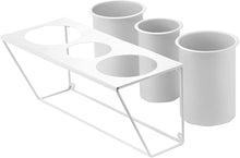 Load image into Gallery viewer, Hair Dryer Holder Care Tool Organizer for Bath Supplies Accessories (White)
