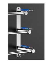 Load image into Gallery viewer, Stretchable 45-75 cm Towel Bar for Bathroom and Kitchen (Three Bars)