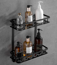 Load image into Gallery viewer, Two-Tier Wall-Mounted Corner Shelf for Bathroom