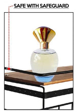 Load image into Gallery viewer, Wall Mount Hanging Jewelry Organizer with 9 Hooks (Black Metal)