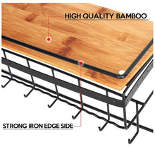 Load image into Gallery viewer, Wall Mount Hanging Jewelry Organizer with 9 Hooks (Black Metal)