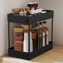 Load image into Gallery viewer, 2 Tier Multi-Purpose Under Sink Organizer Shelf Storage Rack for Bathroom and Kitchen