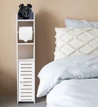 Load image into Gallery viewer, Toilet Paper Roll Holder for Bathroom with roller (White, 76cm)