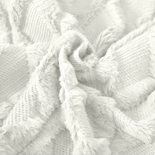 Load image into Gallery viewer, 2 Pack Decorative Boho Throw Pillow Covers 45 x 45 cm (White)