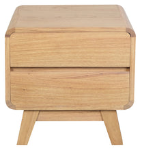 Load image into Gallery viewer, Providence 2 Drawer Bedside Table (Natural)