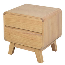 Load image into Gallery viewer, Providence 2 Drawer Bedside Table (Natural)