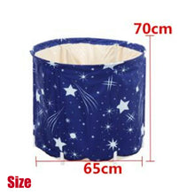 Load image into Gallery viewer, 65X70cm Folding Bathtub Portable Water Tub Indoor Room Adult Spa Bath