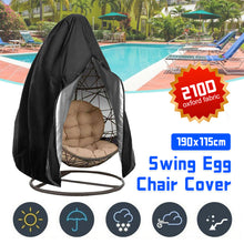 Load image into Gallery viewer, Waterproof Hanging Swing Egg Chair Cover With Zipper Outdoor Furniture Protector