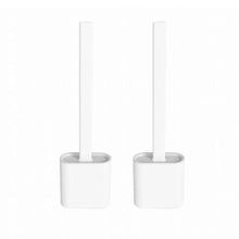Load image into Gallery viewer, 2PCS Bathroom Silicone Bristles Toilet Brush with Holder Creative Cleaning Brush