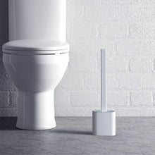 Load image into Gallery viewer, 2PCS Bathroom Silicone Bristles Toilet Brush with Holder Creative Cleaning Brush