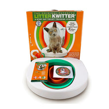 Load image into Gallery viewer, Cat Toilet Training System 3 Step Litter Kwitter Pet Training DVD Instruction