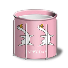 Load image into Gallery viewer, Portable Foldable Bathtub PVC Water Tub Place Room Spa Bath Bucket Adult Folding