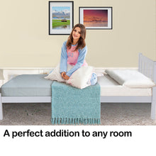 Load image into Gallery viewer, Kingston Slumber Single Wooden Pine Bed Frame Timber Kids Adults Contemporary Bedroom Furniture