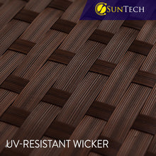 Load image into Gallery viewer, LONDON RATTAN 1pc Coffee Table Wicker Outdoor Sofa Furniture Garden Lounge