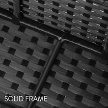 Load image into Gallery viewer, London Rattan Ottoman Outdoor Wicker Furniture Sofa Garden Lounge Foot Stool