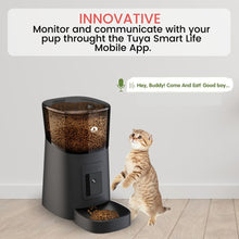 Load image into Gallery viewer, Floofi Smart Pet Feeder with Camera - Black - FI-FD-110-CX