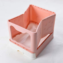 Load image into Gallery viewer, Floofi Foldable Litter Box Pink FI-LB-106-YK