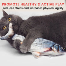 Load image into Gallery viewer, Floofi USB Electric Fish Toy (Salmon) PT-CTT-125-QQQ