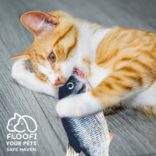 Load image into Gallery viewer, Floofi USB Electric Fish Toy (Salmon) PT-CTT-125-QQQ