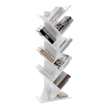 Load image into Gallery viewer, VASAGLE Tree Bookshelf 8 Tier White LBC11WTV1 LBC11WTV1