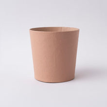 Load image into Gallery viewer, Tree Stripes Conical Pot Dotty - Pale Blush (Small)