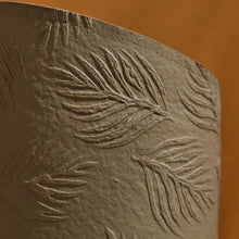 Load image into Gallery viewer, Tree Stripes Hi-Lo Pot Palms - Olive Green (Medium)