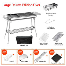 Load image into Gallery viewer, BBQ Grill Barbecue Set Charcoal Kabob Stove Portable Foldable Camping Picnic