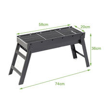 Load image into Gallery viewer, Foldable Portable BBQ Charcoal Grill Barbecue Camping Hibachi Picnic