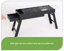 Load image into Gallery viewer, Foldable Portable BBQ Charcoal Grill Barbecue Camping Hibachi Picnic Large