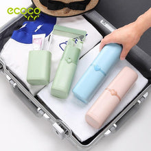 Load image into Gallery viewer, Portable Toothbrush Holder Tooth Mug Toothpaste Cup Bath Travel Box Accessories Set Blue