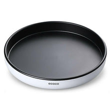 Load image into Gallery viewer, Ecoco Kitchen Rotating Spice Condiment Storage Rack Bathroom Swivel Tray Organizer Black