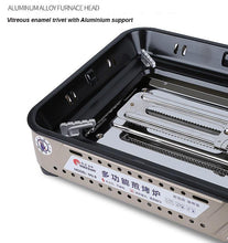 Load image into Gallery viewer, Portable Gas Burner Stove with Inset Non Stick Cooking Pan Cooker Butane Camping 35mm Cooking Pan