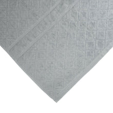 Load image into Gallery viewer, Premium Velour Diamond Design Jacquard Bath Towel (Grey)