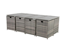 Load image into Gallery viewer, Bali 13PC Outdoor Dining Set - Grey