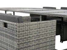 Load image into Gallery viewer, Bali 13PC Outdoor Dining Set - Grey