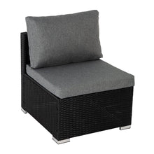 Load image into Gallery viewer, Outdoor Modular Lounge Sofa Bondi - Black