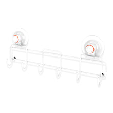 Load image into Gallery viewer, PowerLoc Six Universal Hooks Removable Suction - White
