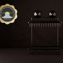 Load image into Gallery viewer, KiahLoc Black Double Rectangular Shelf Removable Suction