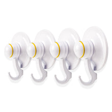 Load image into Gallery viewer, KiahLoc 4PC White 72mm Suction Hook Removable