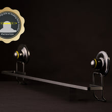 Load image into Gallery viewer, KiahLoc Black Towel Rail Holder Removable Suction