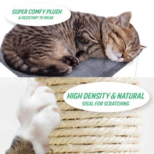 Load image into Gallery viewer, Paw Mate 69cm Grey Cat Tree Mono Multi Level Scratcher