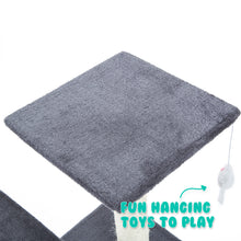 Load image into Gallery viewer, Paw Mate 69cm Grey Cat Tree Mono Multi Level Scratcher
