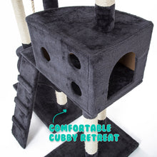 Load image into Gallery viewer, Paw Mate 170cm Grey Cat Tree Danie Multi Level Scratcher