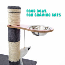 Load image into Gallery viewer, Paw Mate 170cm Grey Cat Tree Danie Multi Level Scratcher